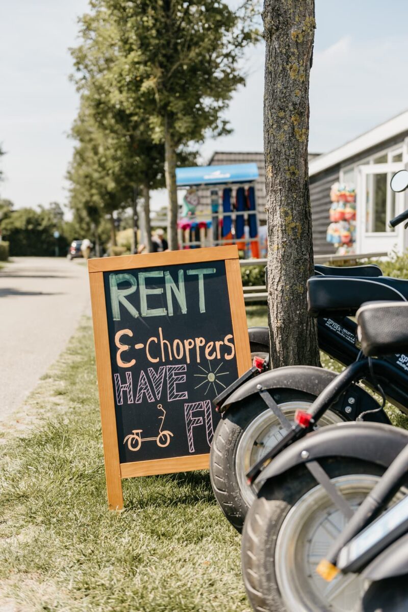 Vakantiepark Breskens Schoneveld e-choppers huren