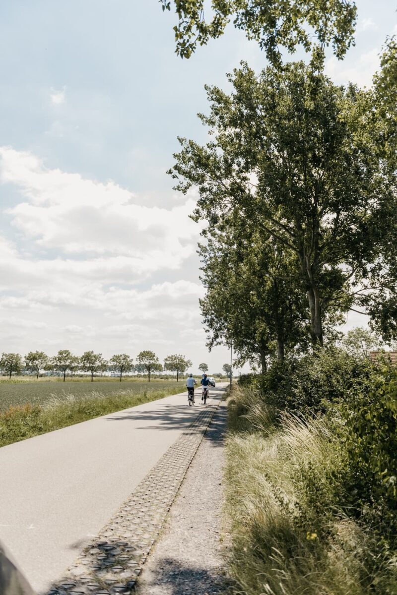 Fietsen bij vakantiepark Breskens