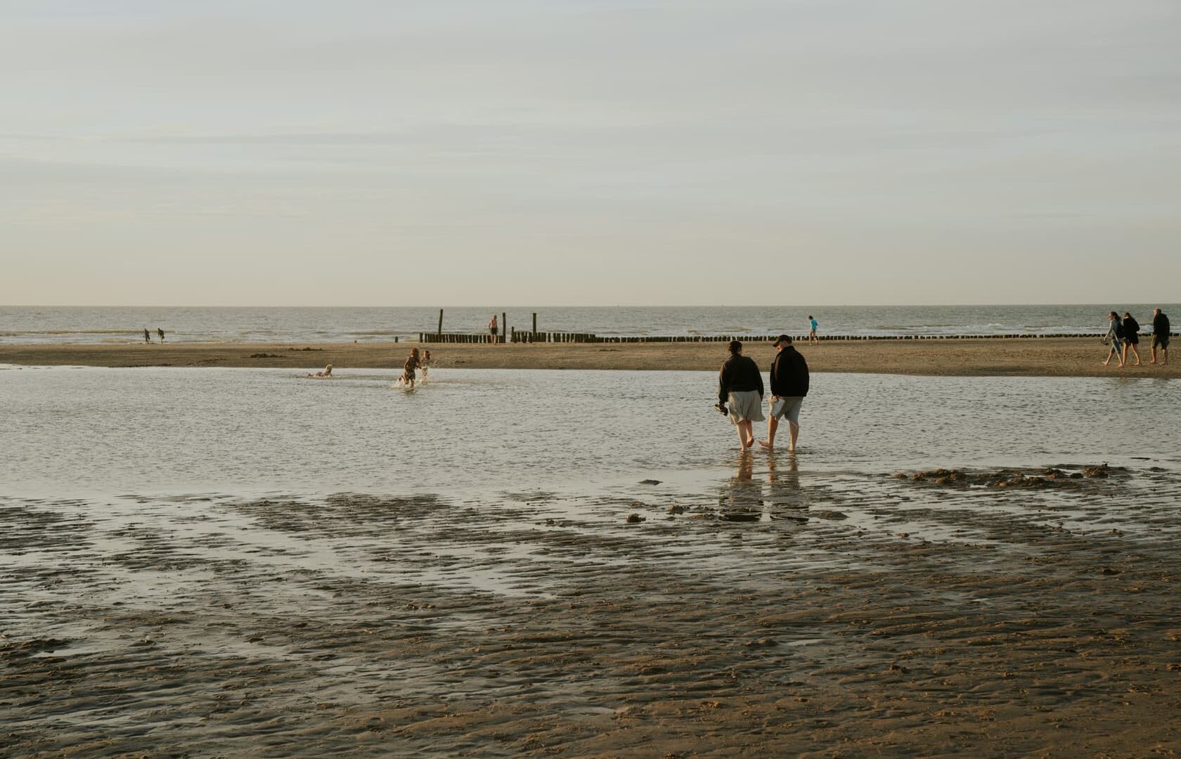 Wandelen strand Cadzand