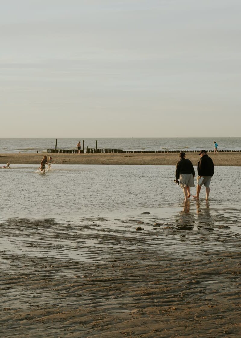 Wandelen strand Cadzand