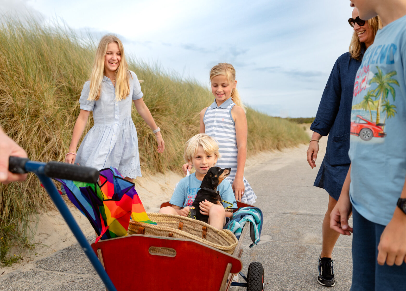 Gezin strandvakantie in Zeeland