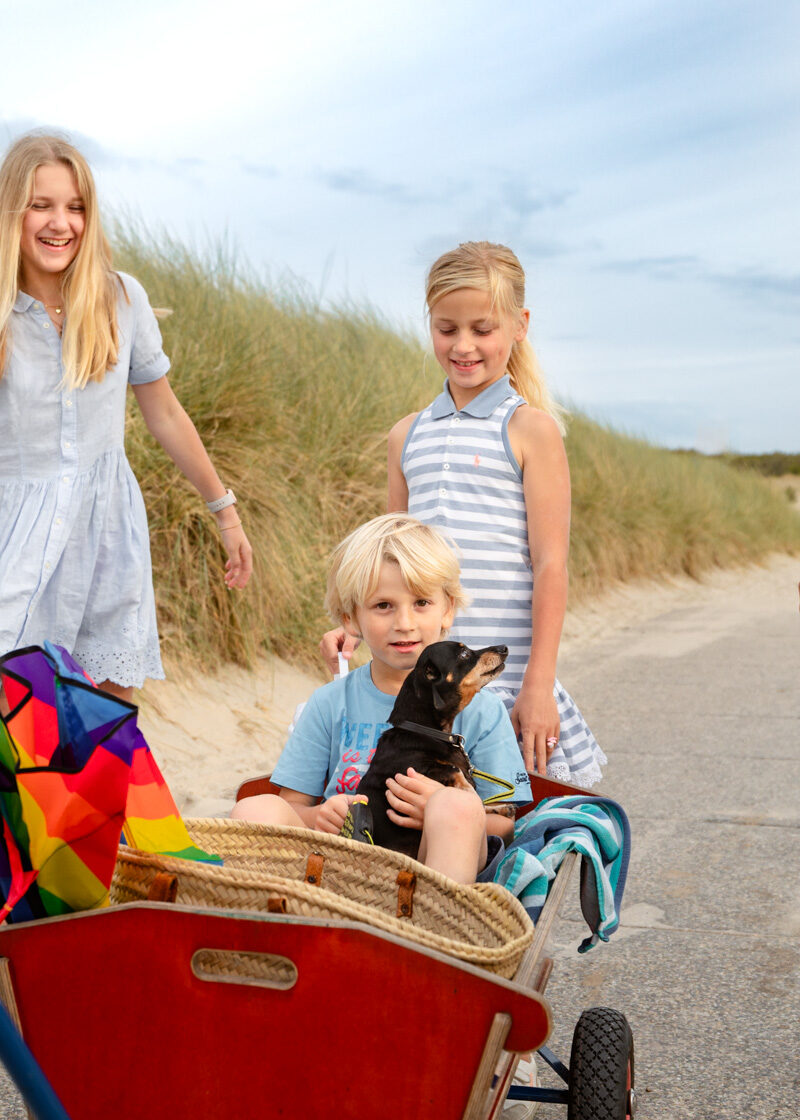 Gezin strandvakantie in Zeeland