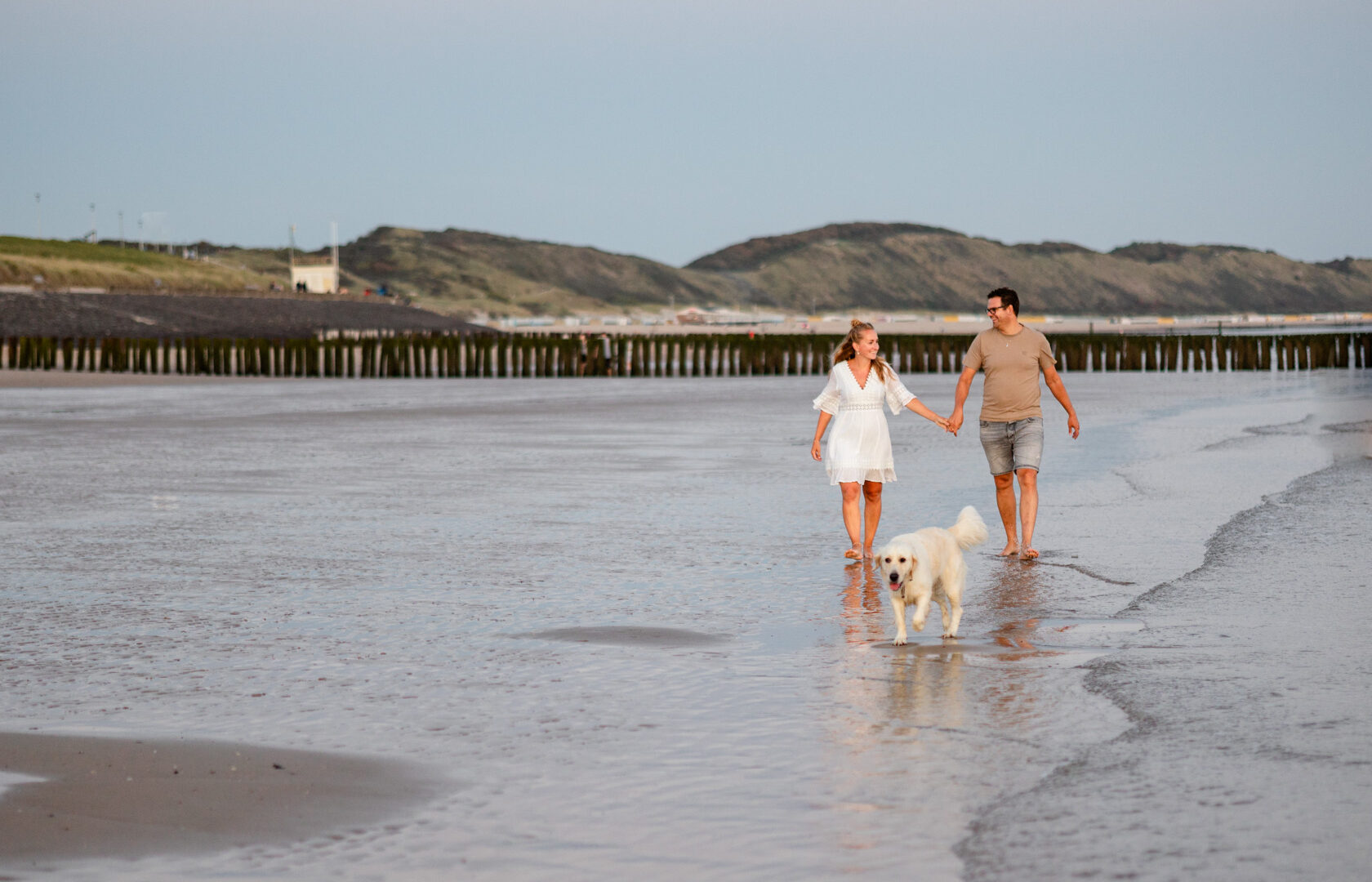 Hond strand vakantie in Zeeland