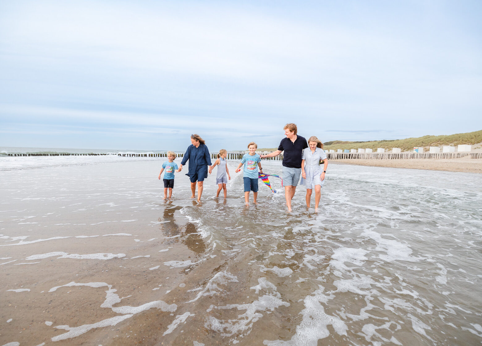 Gezin strandvakantie in Zeeland