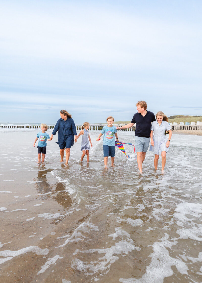 Gezin strandvakantie in Zeeland