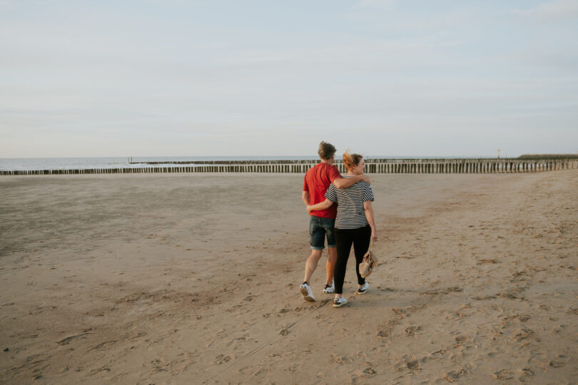 Wandelen strand Cadzand