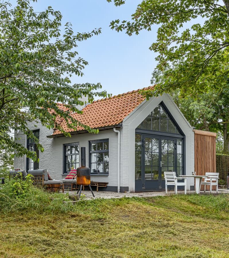 Tuin van vakantiehuis Cadshuis in Cadzand