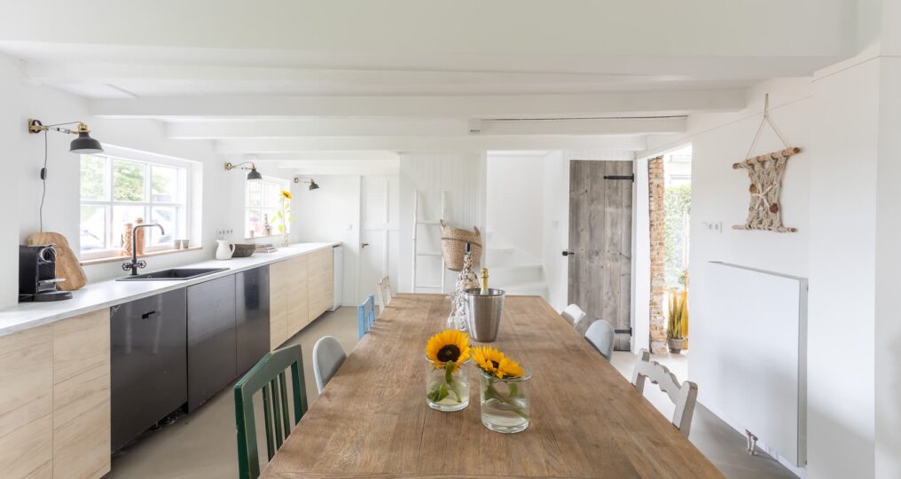 Keuken in vakantiehuis Cadshuis in Cadzand