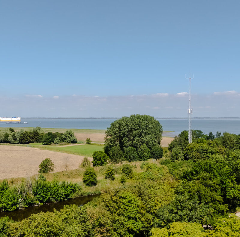 Luchtfoto Ossenisse