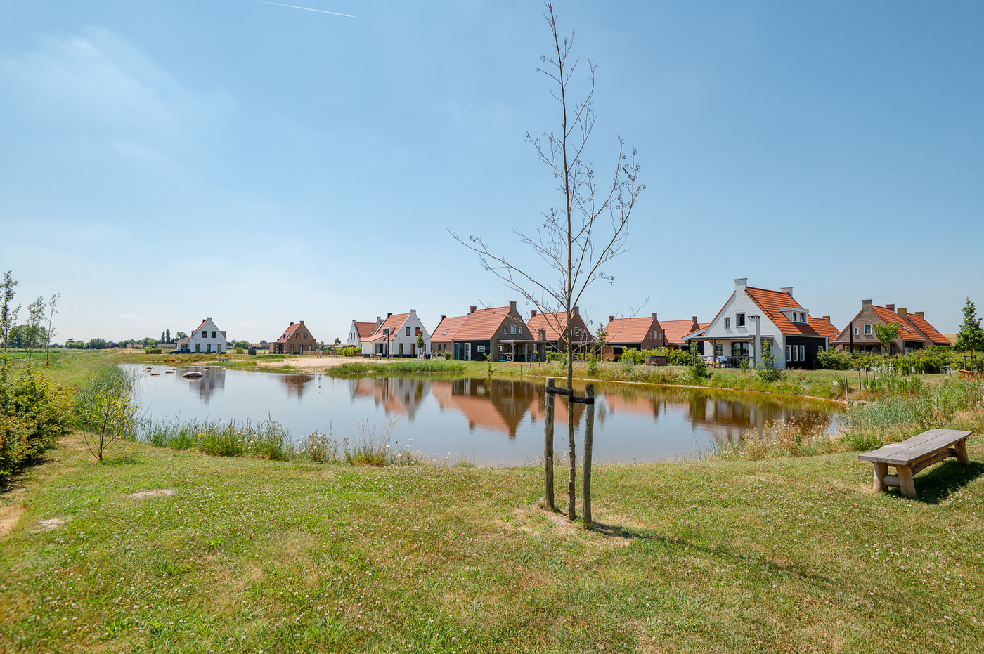 Water bij vakantiepark Knuitershoek