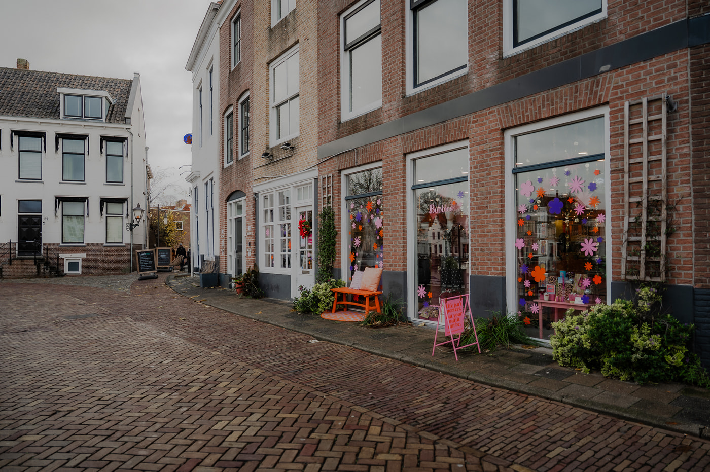 Winkel Bubbles in Goes buitenkant