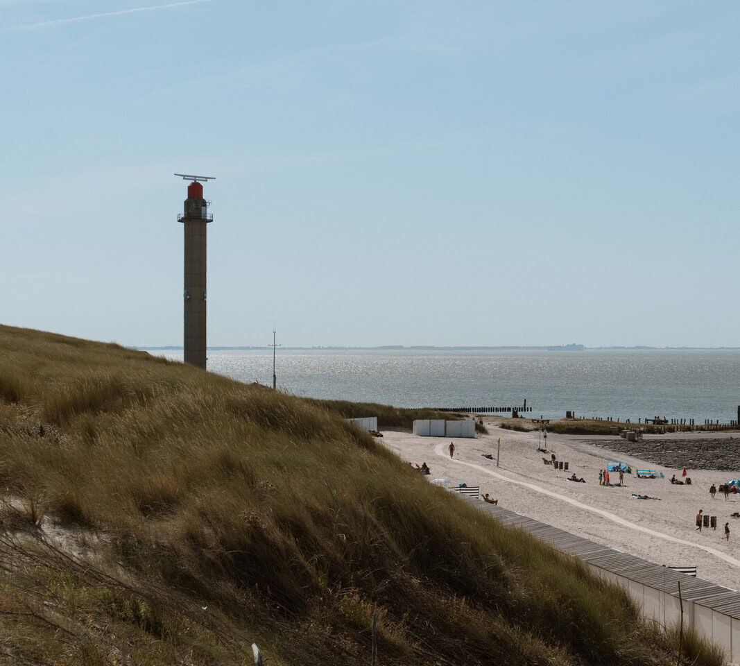 Westkapelle in de zomer