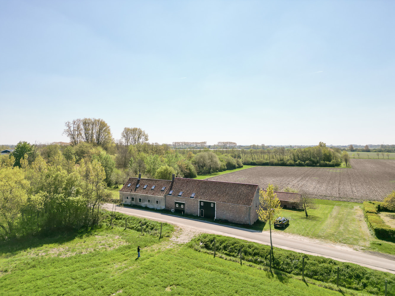 The neighborhood around Oranjezonweg 7 in Oostkapelle