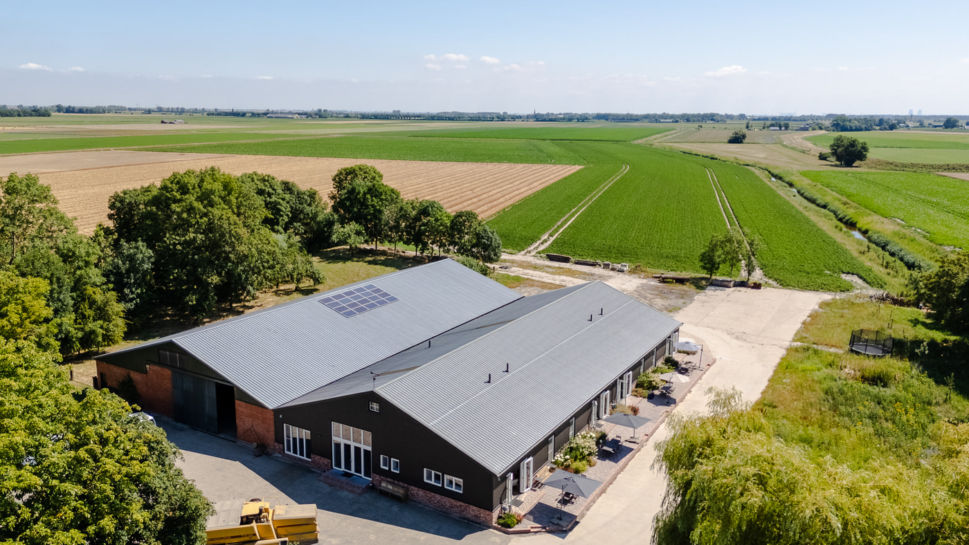 Westdijk 5 – Drohnenfoto vom Polder