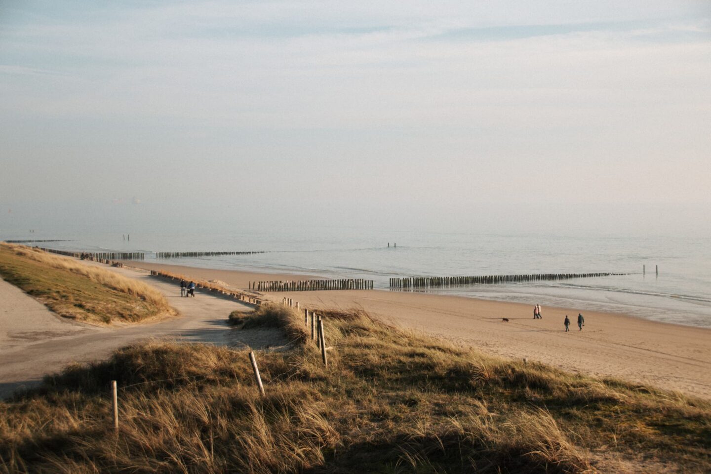 Zoutelande strand voorjaar